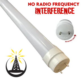 (4 UNITS CLOSEOUT) G13 SWIVEL ENDS T8 4' 28 Watt 3,400 Lumen FROSTED LENS (NO RF)