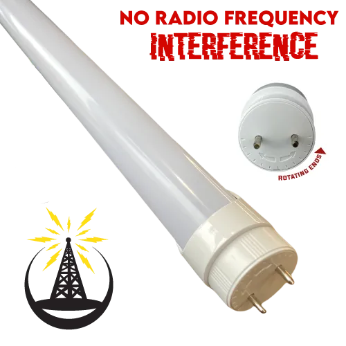 (4 UNITS CLOSEOUT) G13 SWIVEL ENDS T8 4' 28 Watt 3,400 Lumen FROSTED LENS (NO RF)