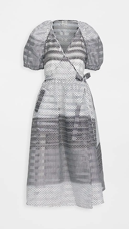 Adaliane Dress Dot Gradient