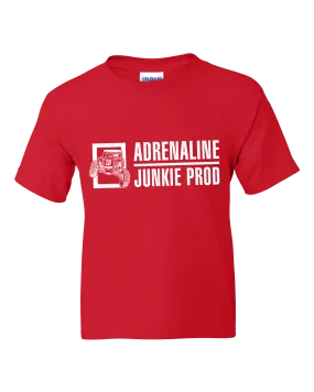 AdrenalineJunkieProd - Kids T-Shirt - Red