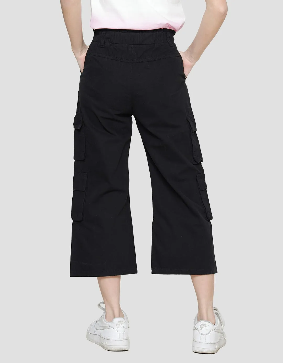 Aero Wide Leg Celana Cargo Anak Perempuan