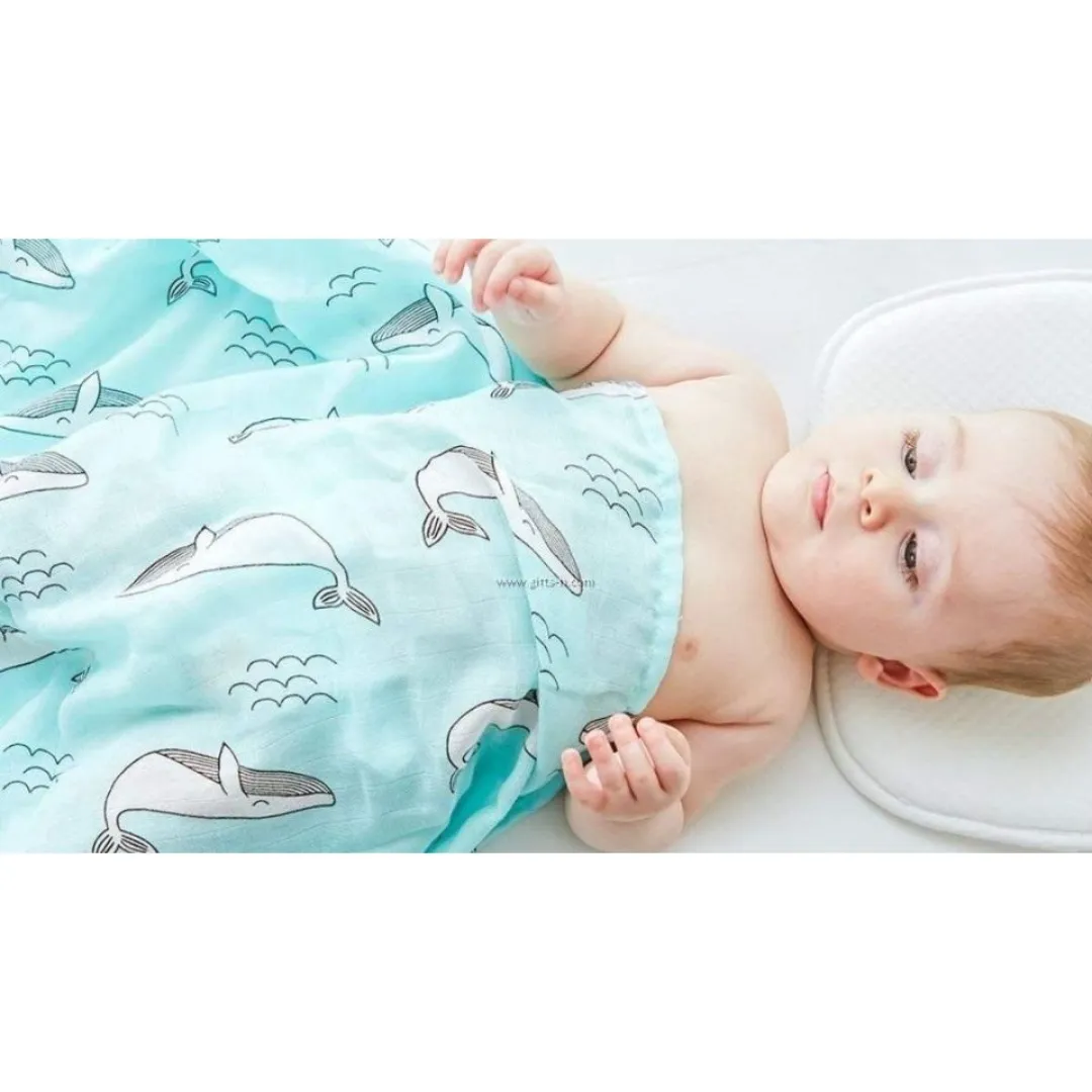 Akarana Baby Bamboo Muslin Blanket