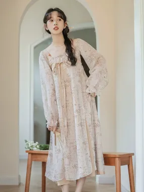Amaryllis Modern Tang Style Dress