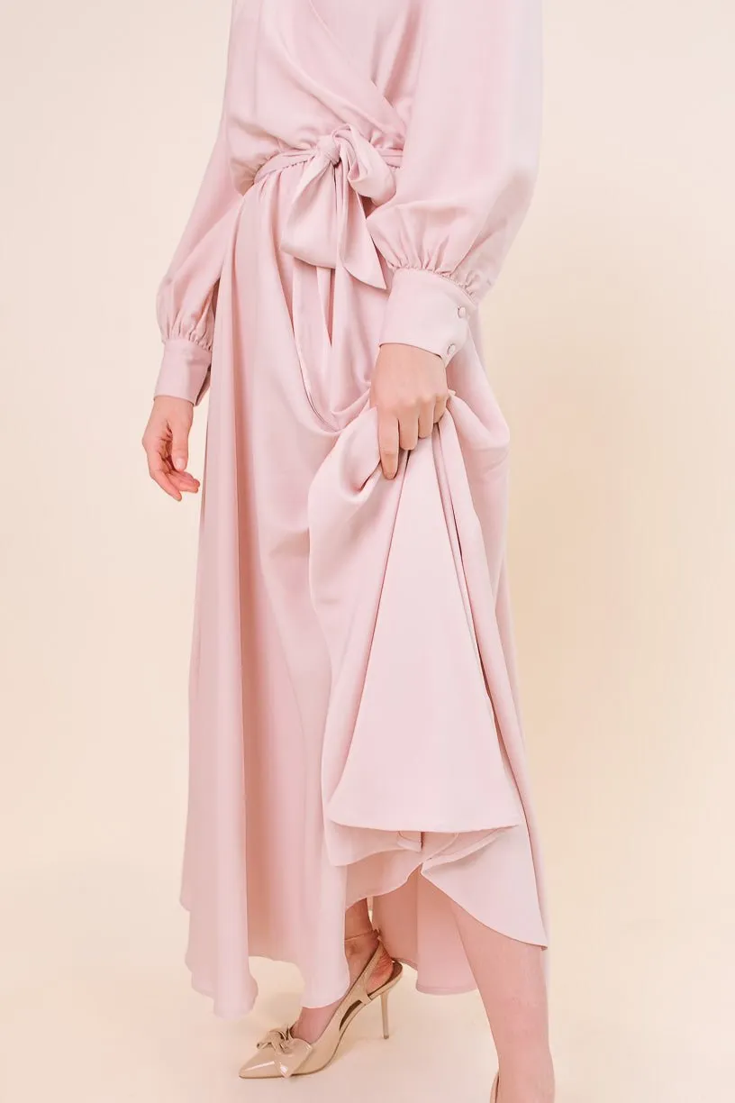 Andie Dress in Powder Pink - FINAL SALE