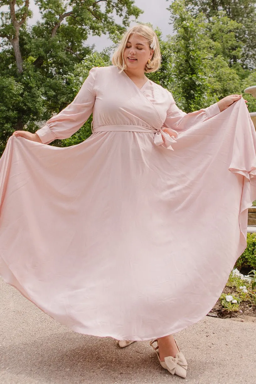 Andie Dress in Powder Pink - FINAL SALE