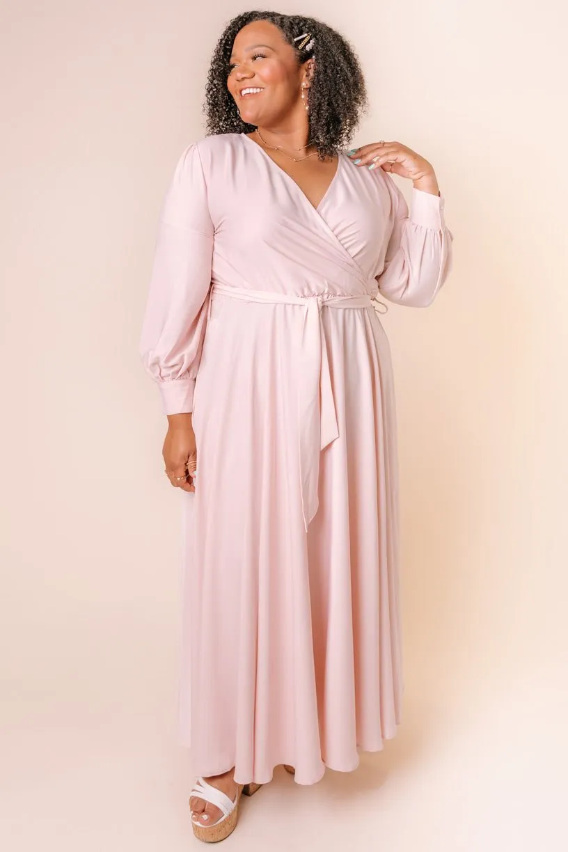 Andie Dress in Powder Pink - FINAL SALE