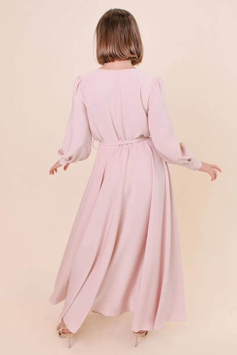 Andie Dress in Powder Pink - FINAL SALE