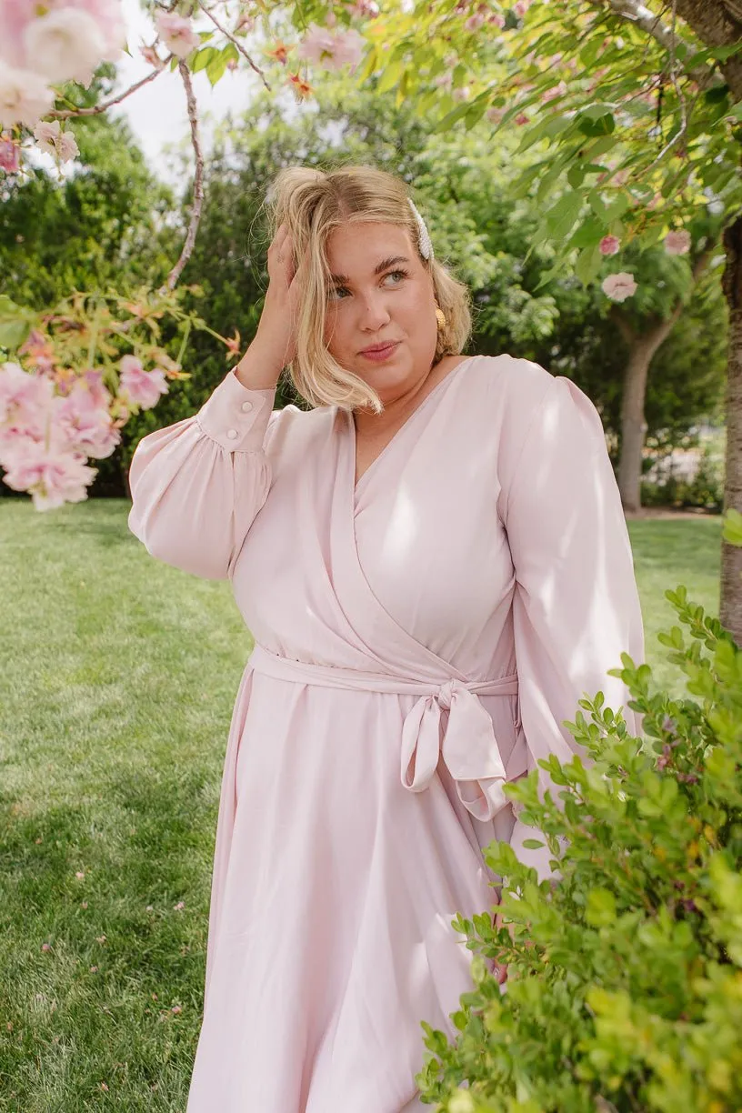 Andie Dress in Powder Pink - FINAL SALE