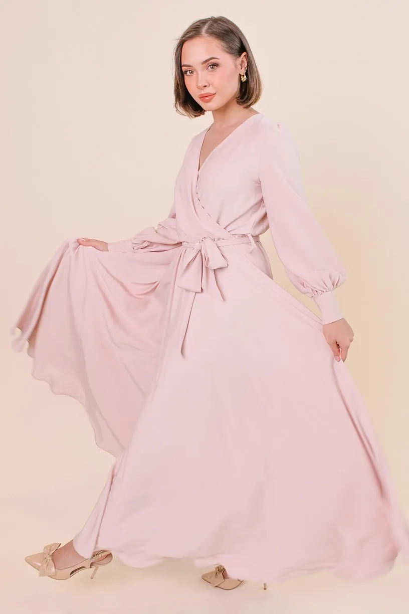 Andie Dress in Powder Pink - FINAL SALE