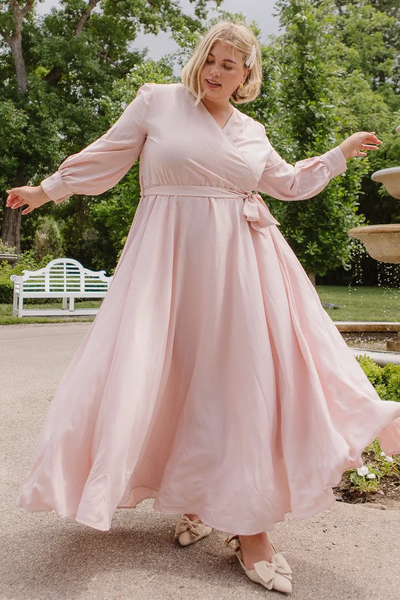 Andie Dress in Powder Pink - FINAL SALE