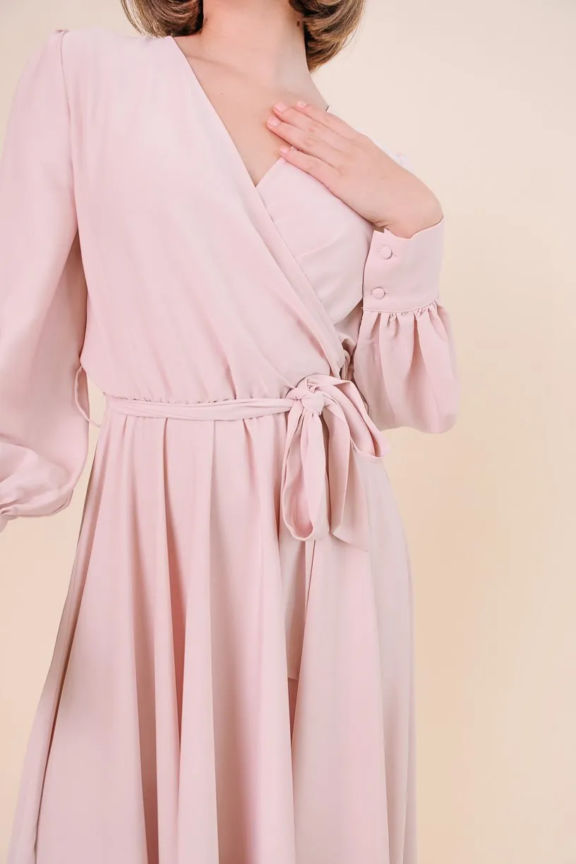 Andie Dress in Powder Pink - FINAL SALE
