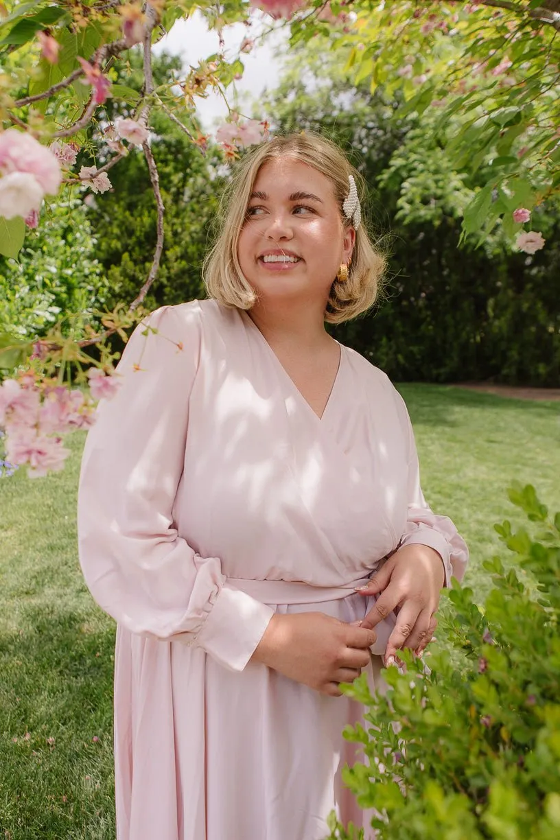Andie Dress in Powder Pink - FINAL SALE