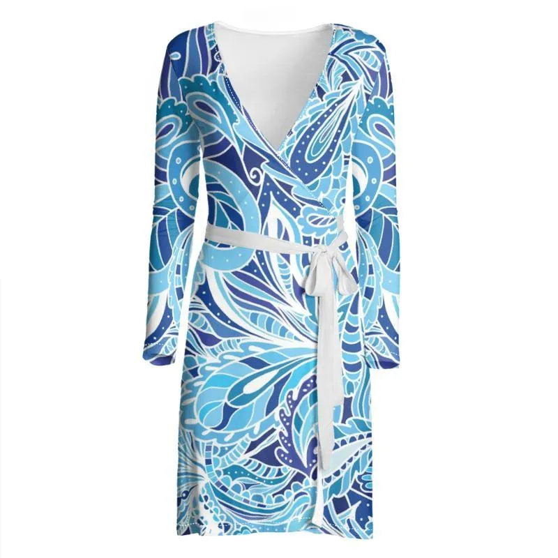 Aqui Wrap Dress