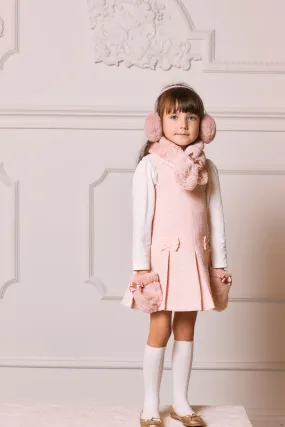 AW24 Patachou Girls Pink Dress & Blouse Set