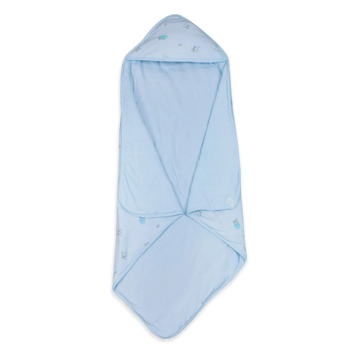 Baby Moo Cuddly Pet 100 % Cotton Wrapper - Blue