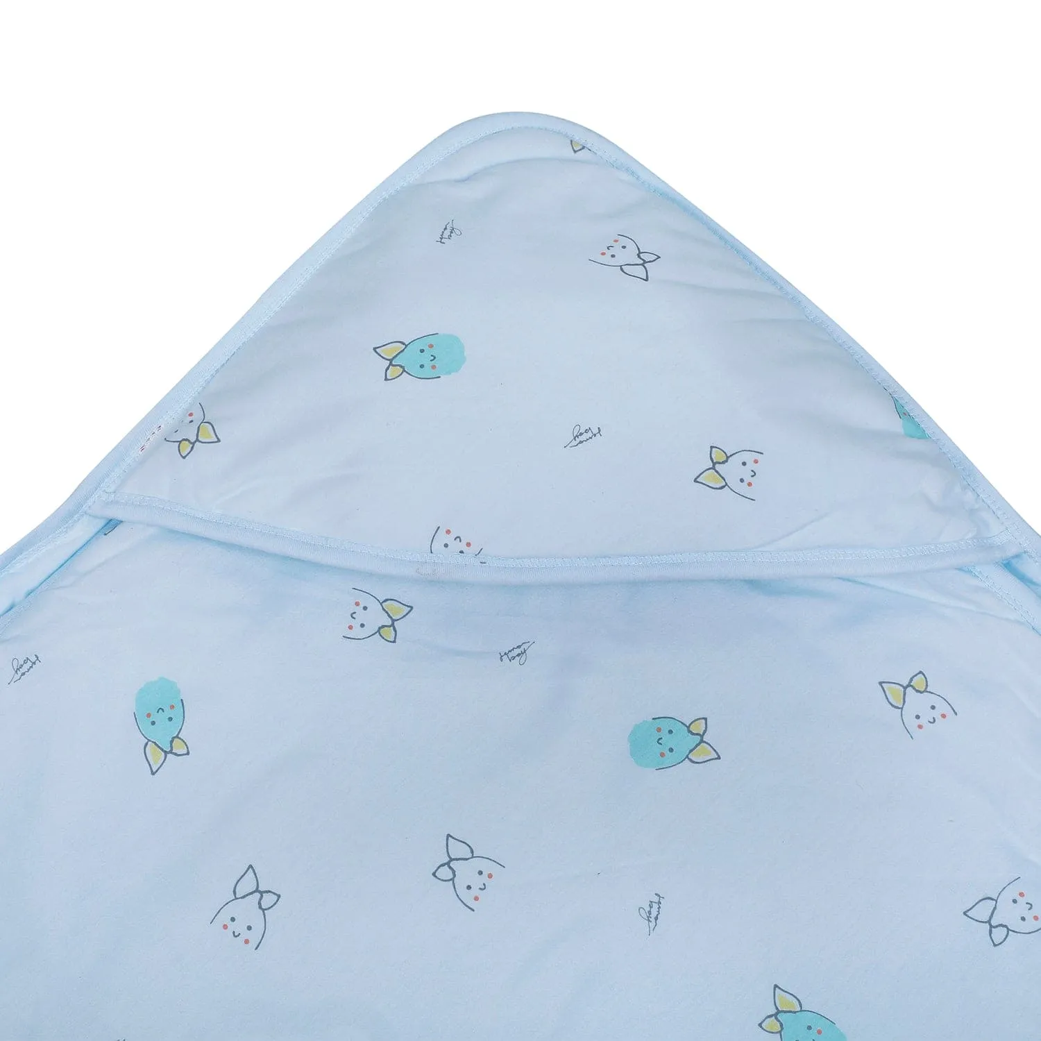 Baby Moo Cuddly Pet 100 % Cotton Wrapper - Blue