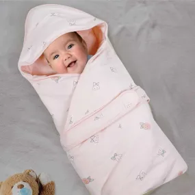 Baby Moo Cuddly Pet 100 % Cotton Wrapper - Pink
