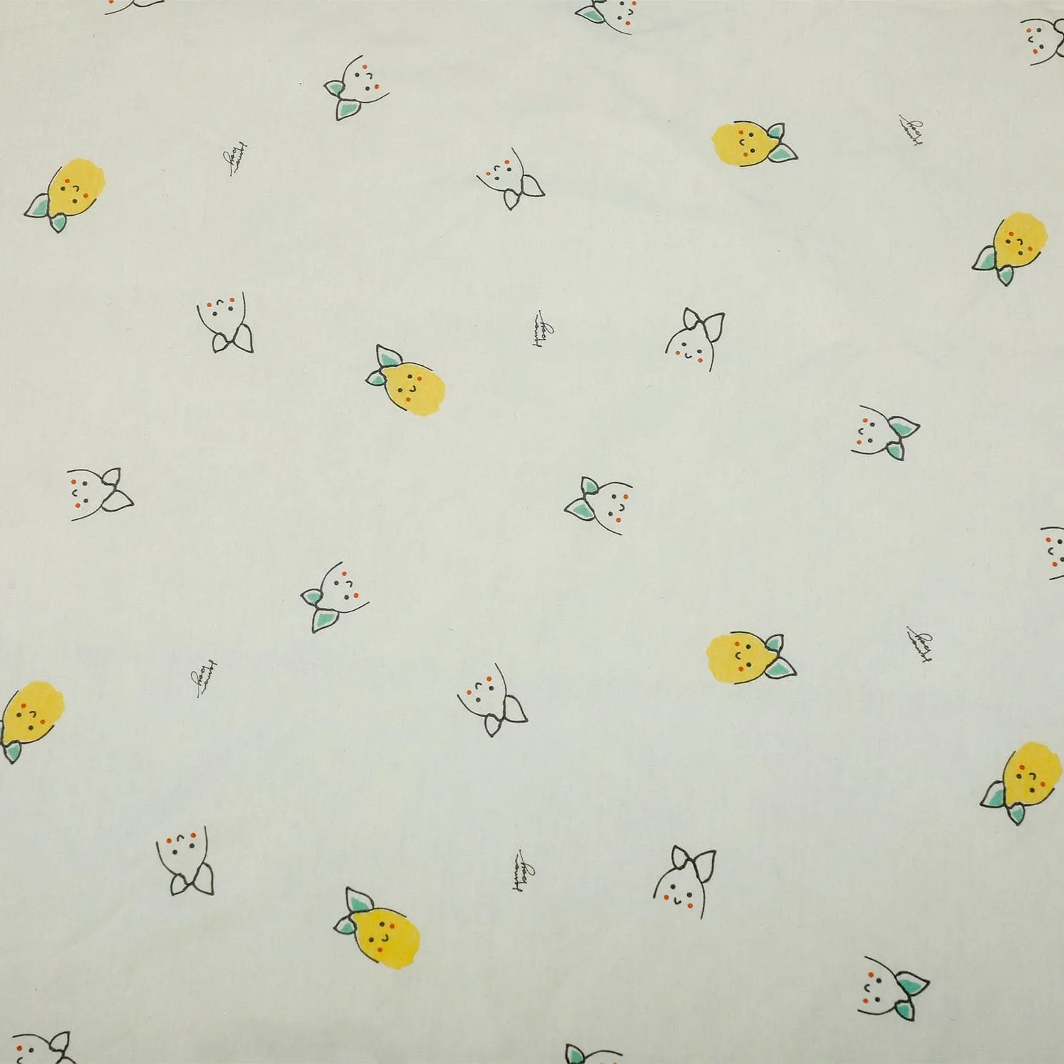 Baby Moo Cuddly Pet 100 % Cotton Wrapper - Yellow