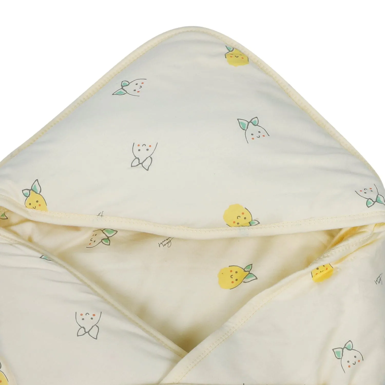 Baby Moo Cuddly Pet 100 % Cotton Wrapper - Yellow