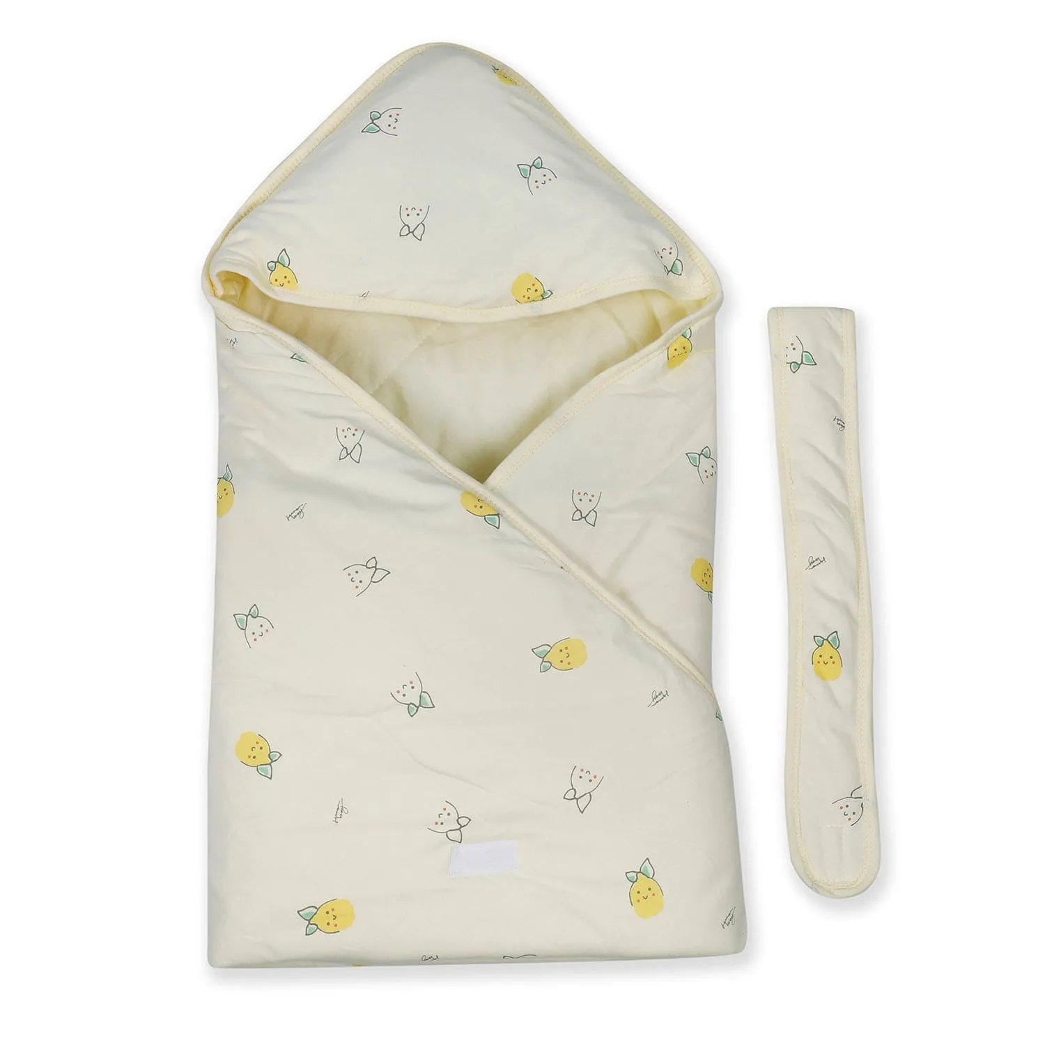 Baby Moo Cuddly Pet 100 % Cotton Wrapper - Yellow