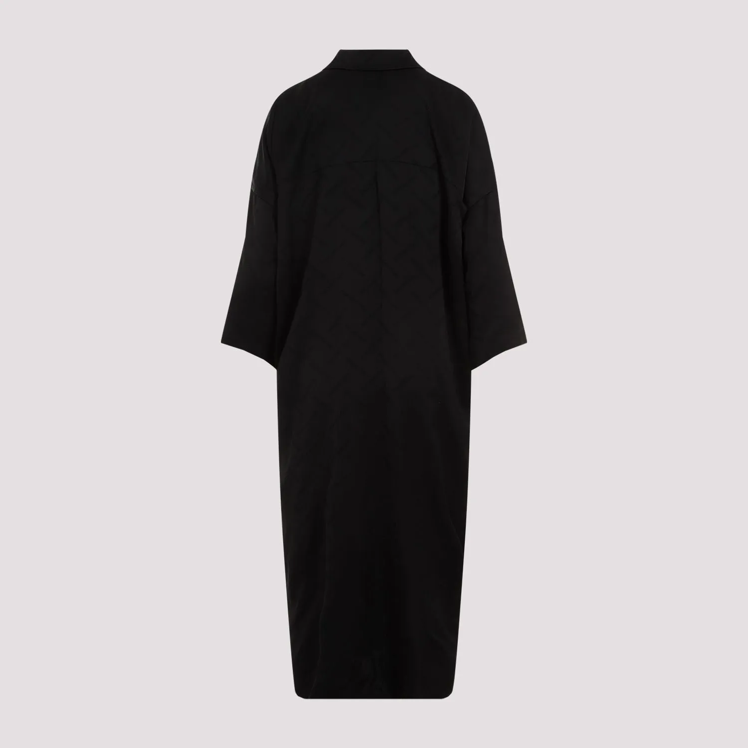 BALENCIAGA Stylish Black Short Sleeves Dress for Women - SS24 Collection