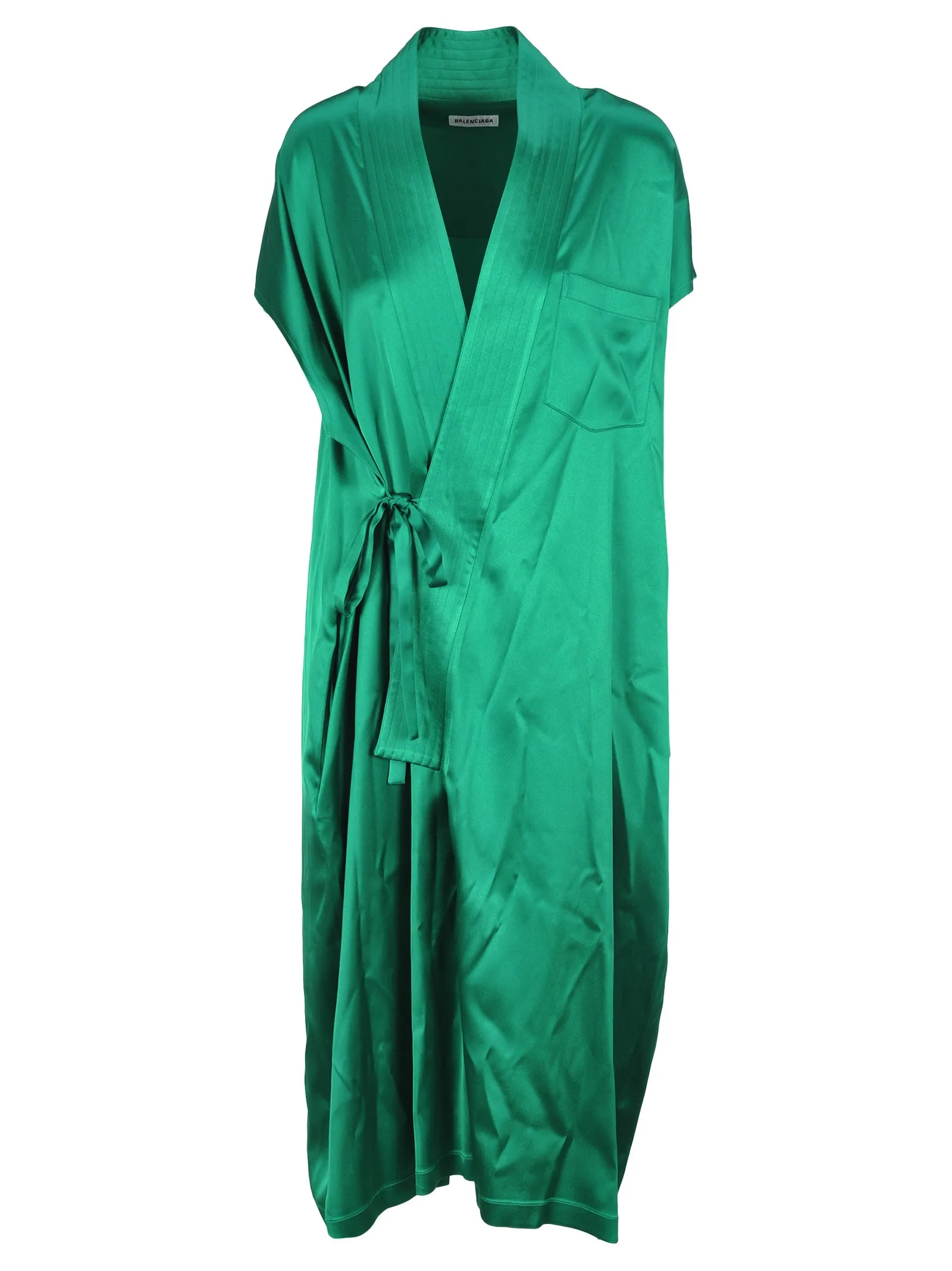 Balenciaga Wrap Front Dress