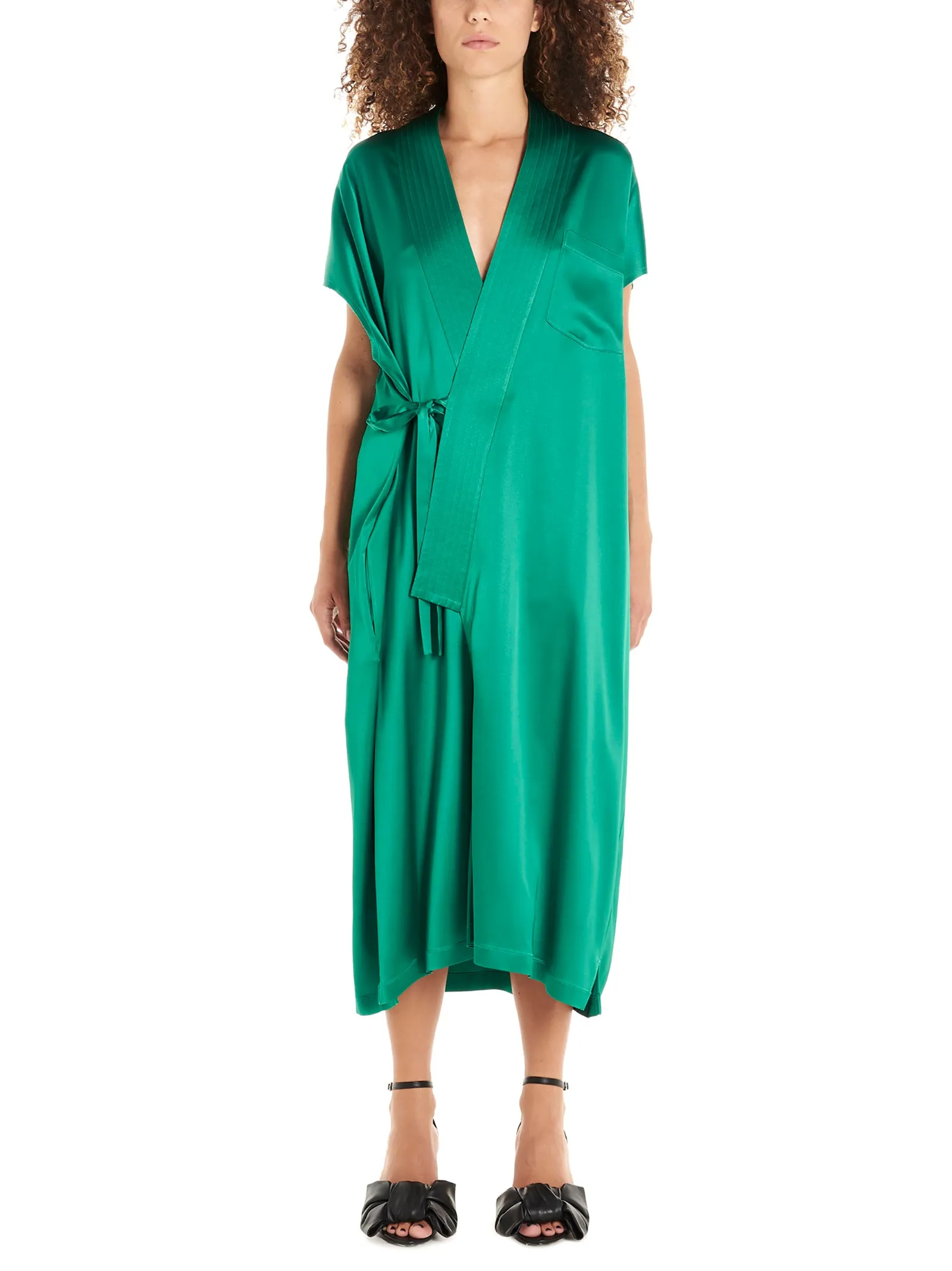Balenciaga Wrap Front Dress
