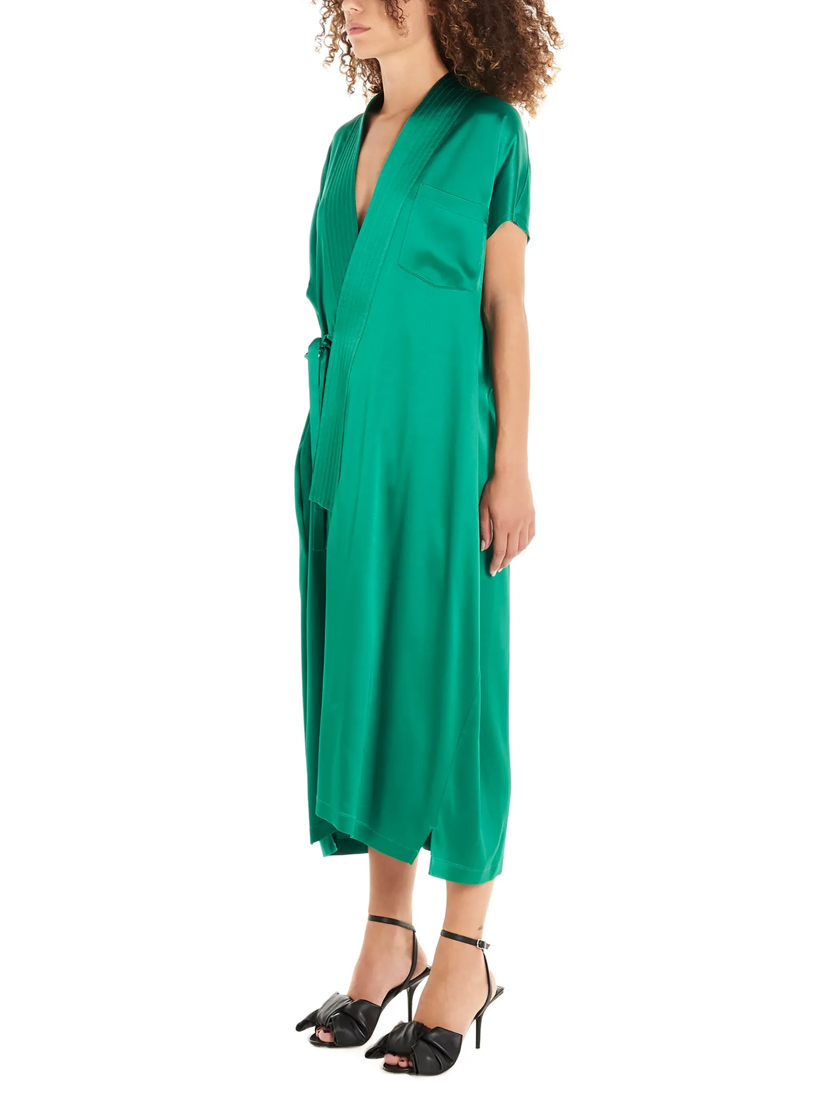 Balenciaga Wrap Front Dress