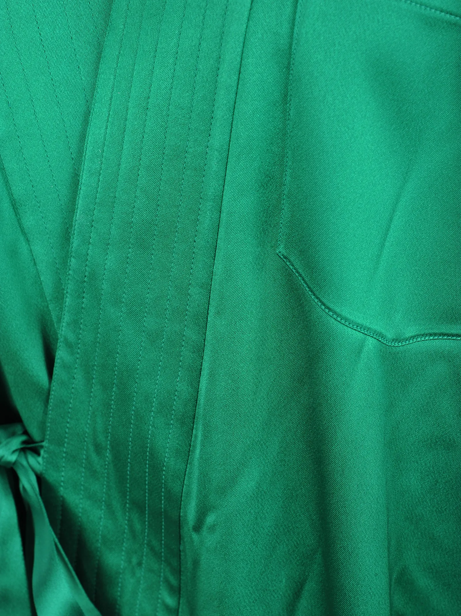Balenciaga Wrap Front Dress