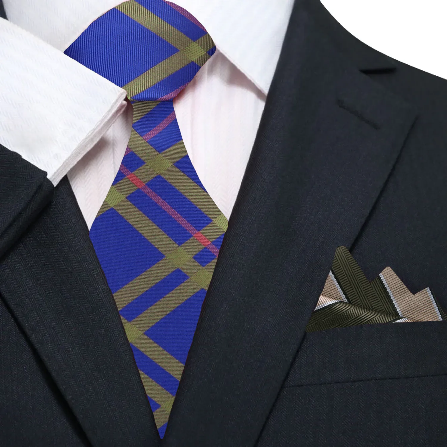 Belmont Plaid Necktie