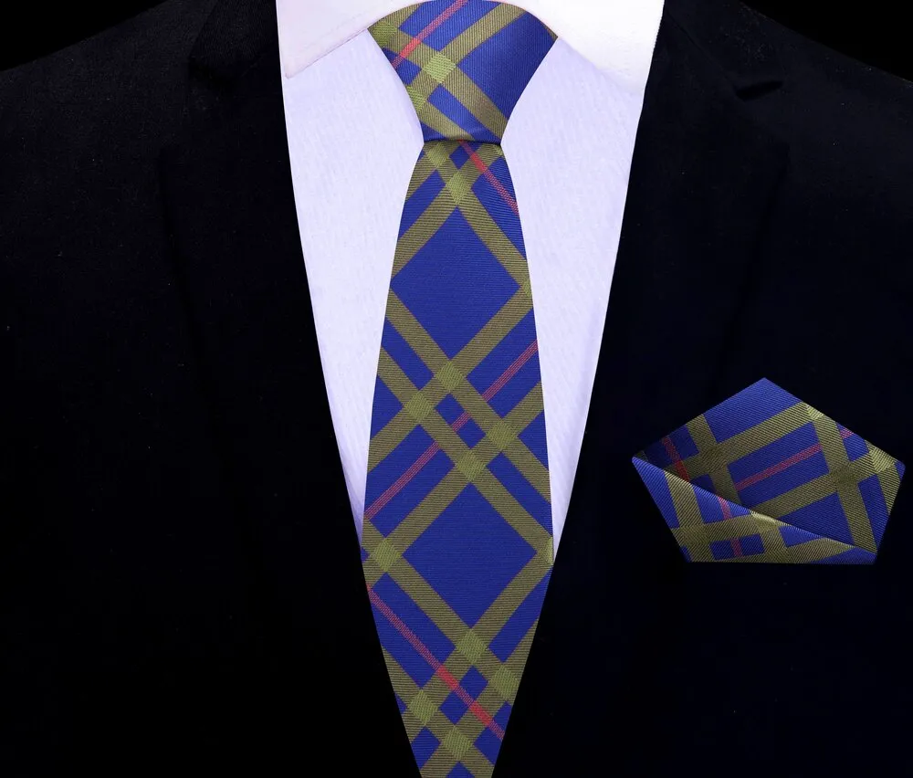Belmont Plaid Necktie