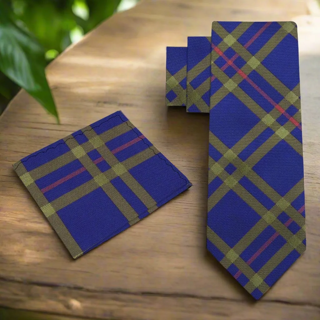 Belmont Plaid Necktie