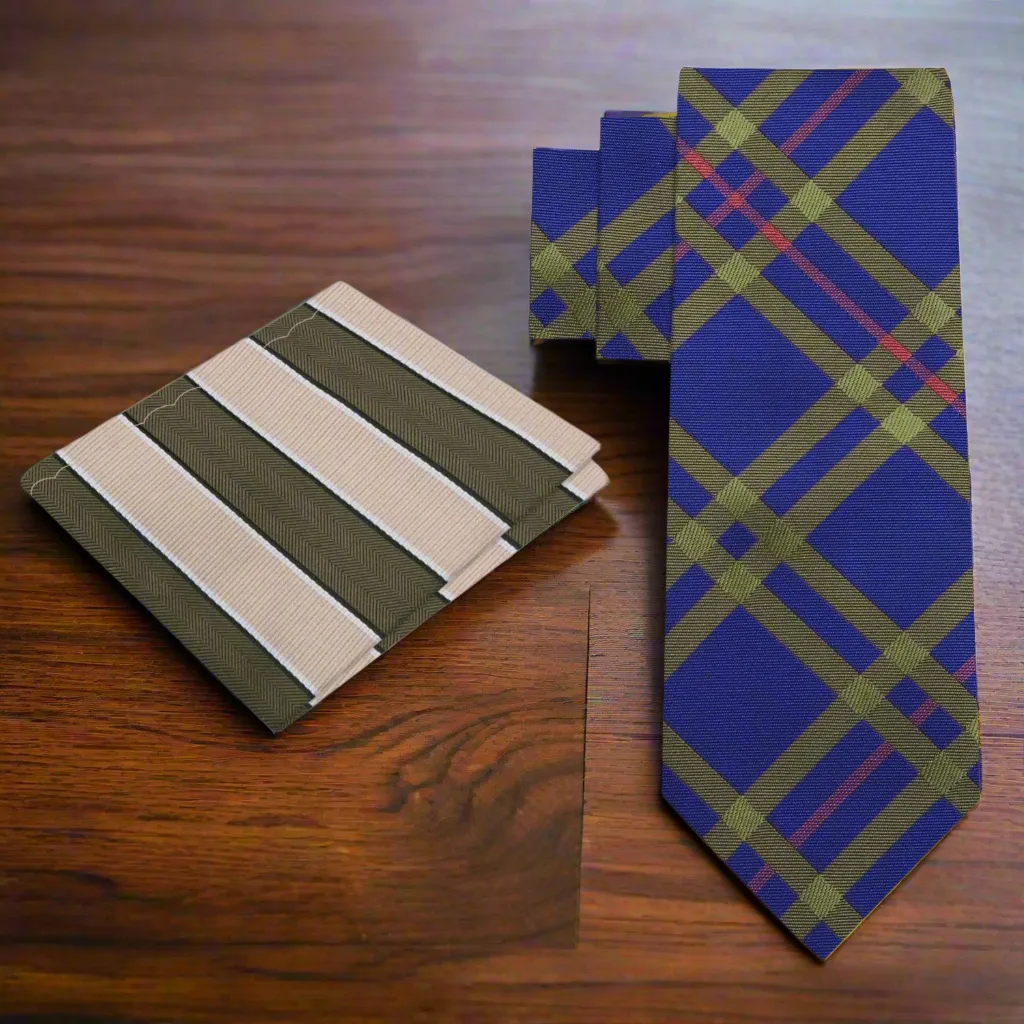 Belmont Plaid Necktie