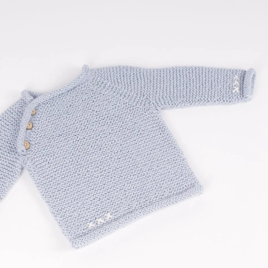 Blossom Jumper Baby Knitting Kit