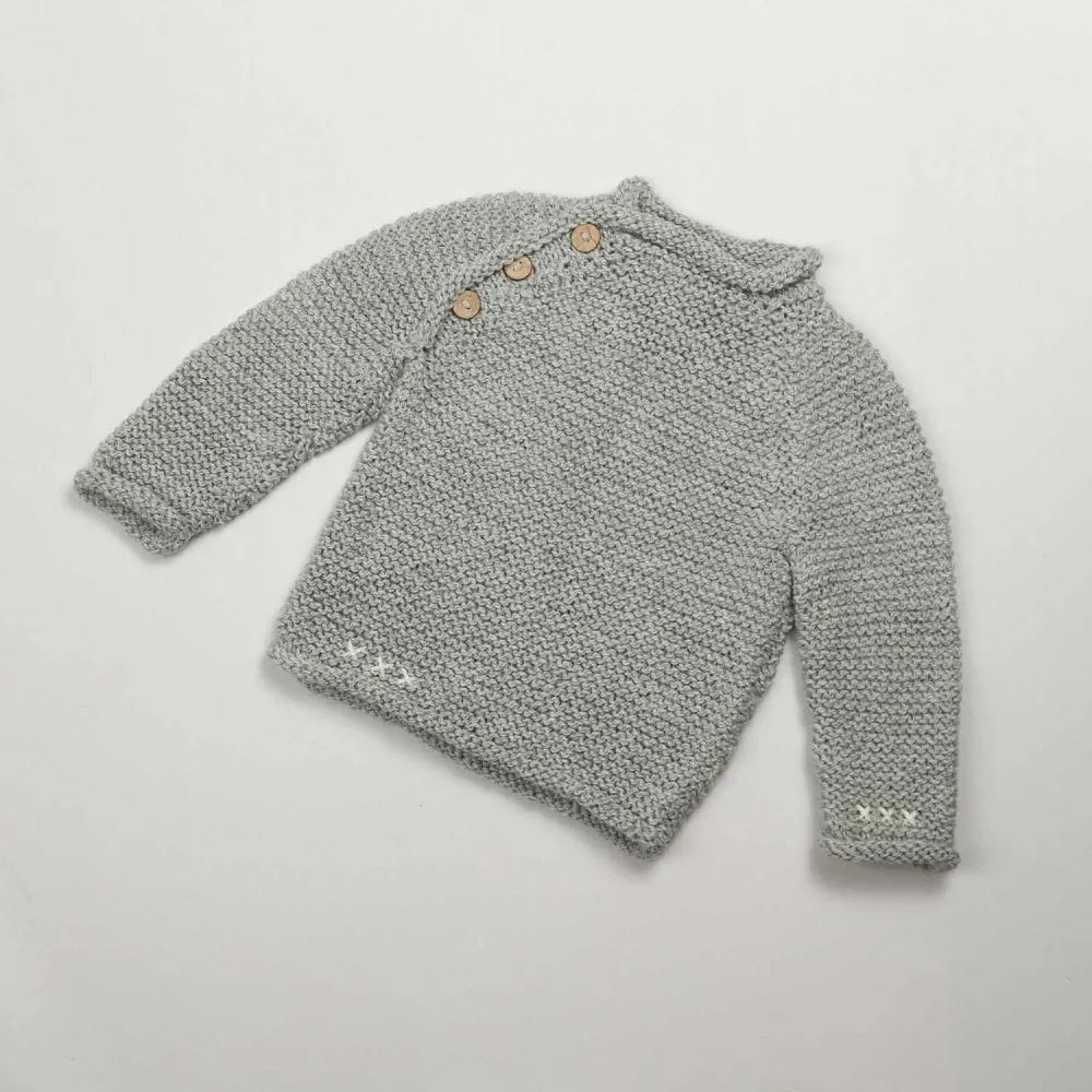Blossom Jumper Baby Knitting Kit