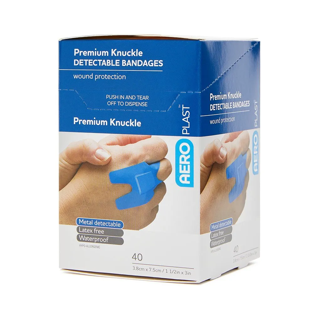 Blue Detectable Knuckle Dressing (40)