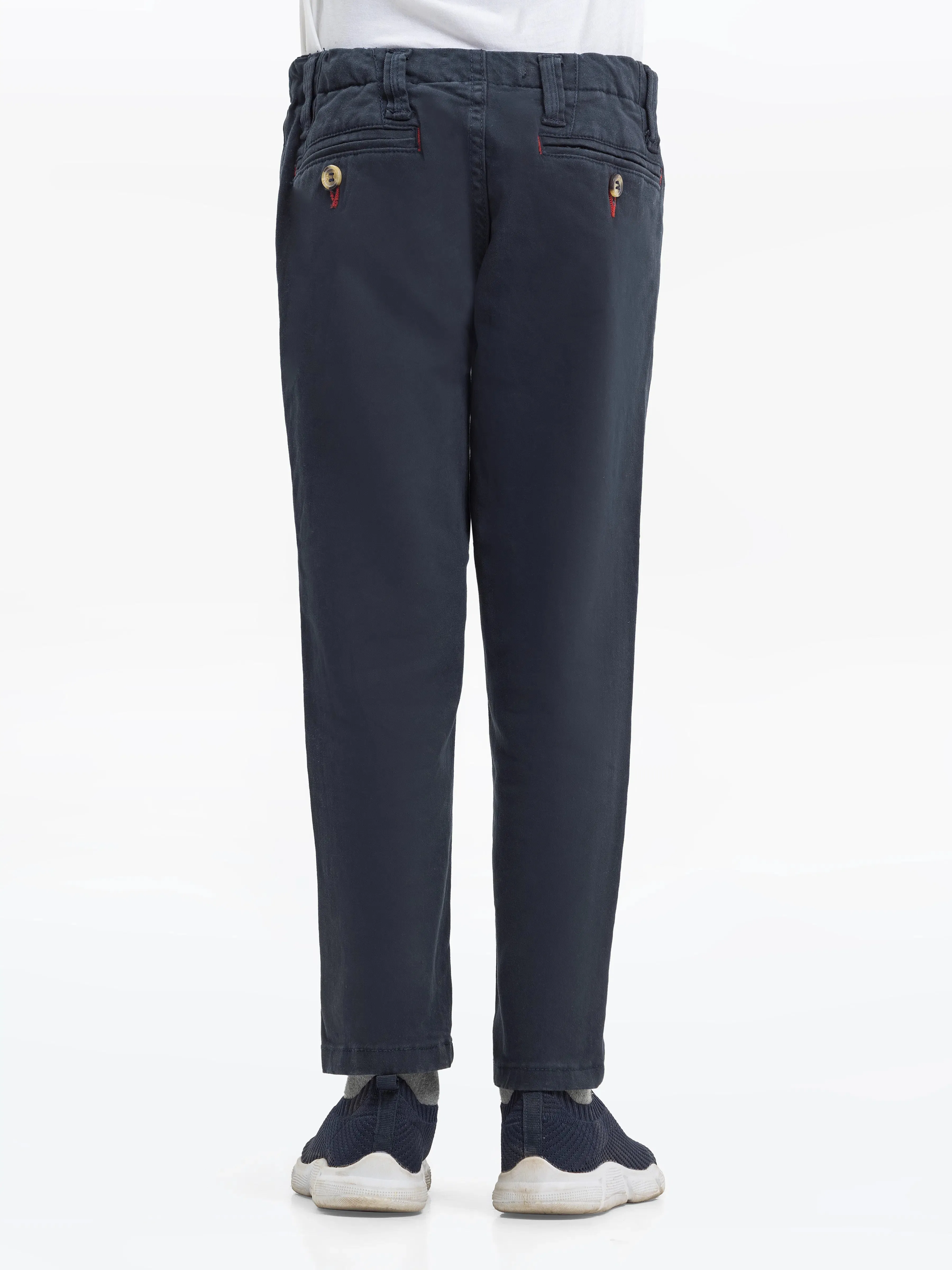 Boy's Navy Chino Pant - EBBCP24-002