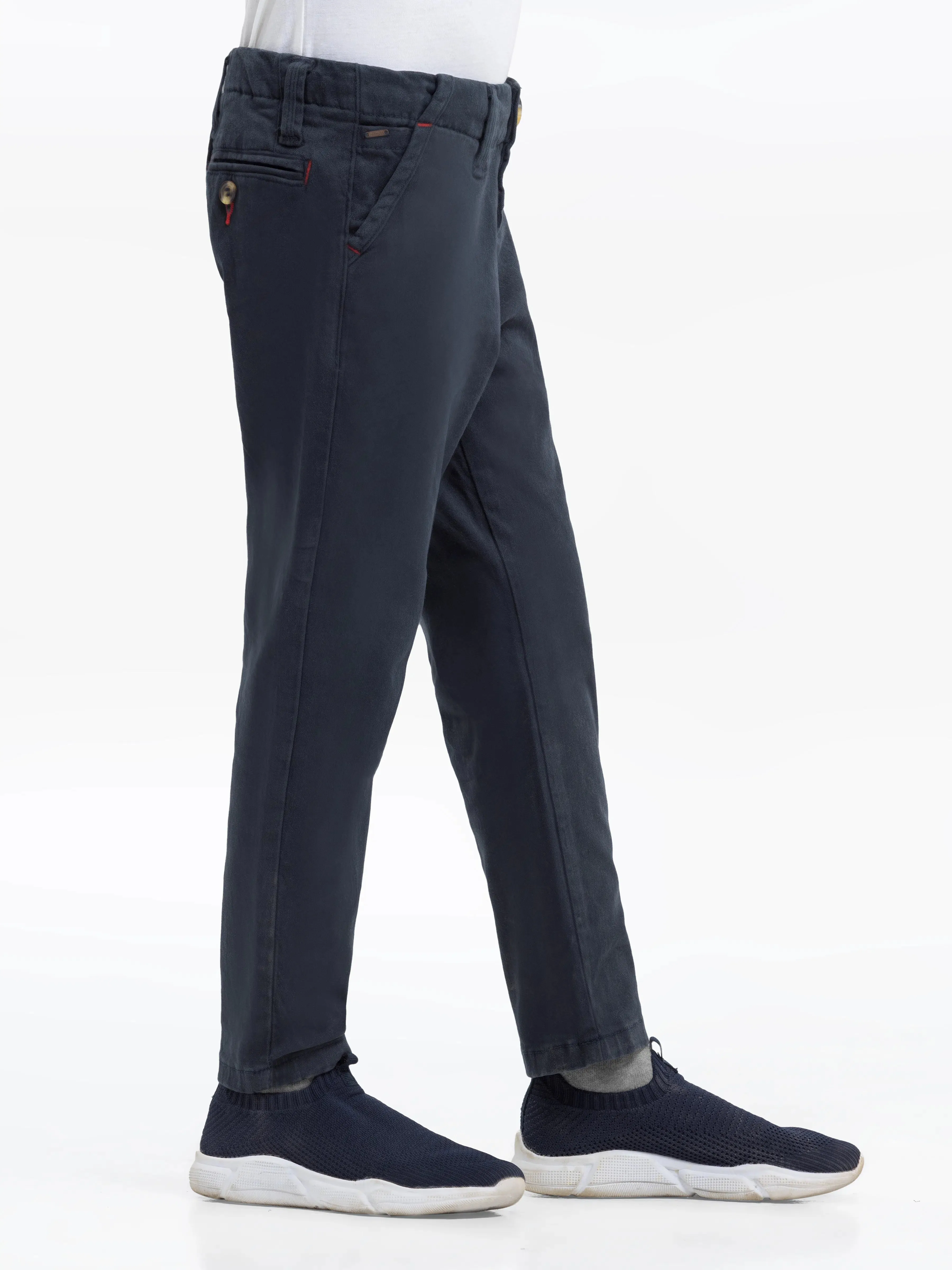 Boy's Navy Chino Pant - EBBCP24-002