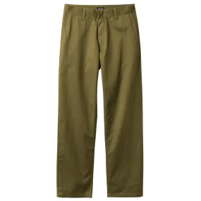 Brixton Choice Chino Relaxed Pant - Military Olive