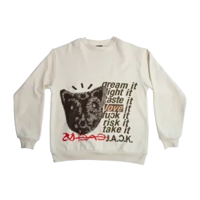 Cactus Jack Dream Light Waste Crewneck Pullover