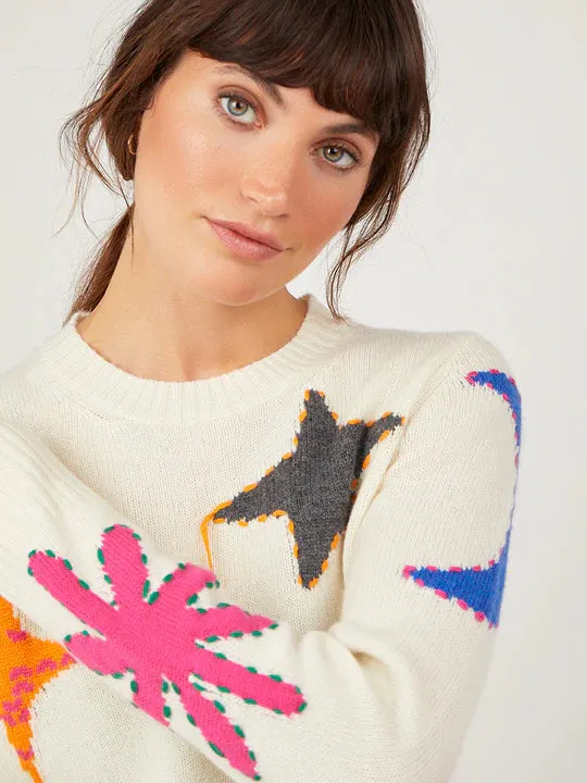 COCOA CASHMERE INANNA JUMPER PEARL