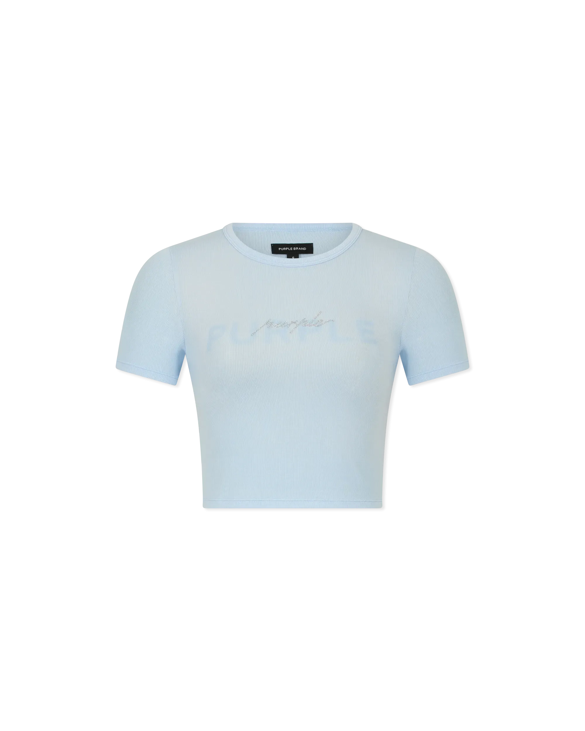 Cropped Rib Baby T-shirt