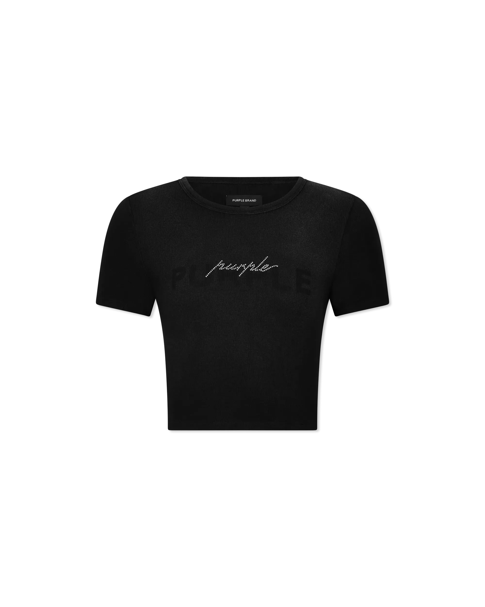 Cropped Rib Baby T-shirt