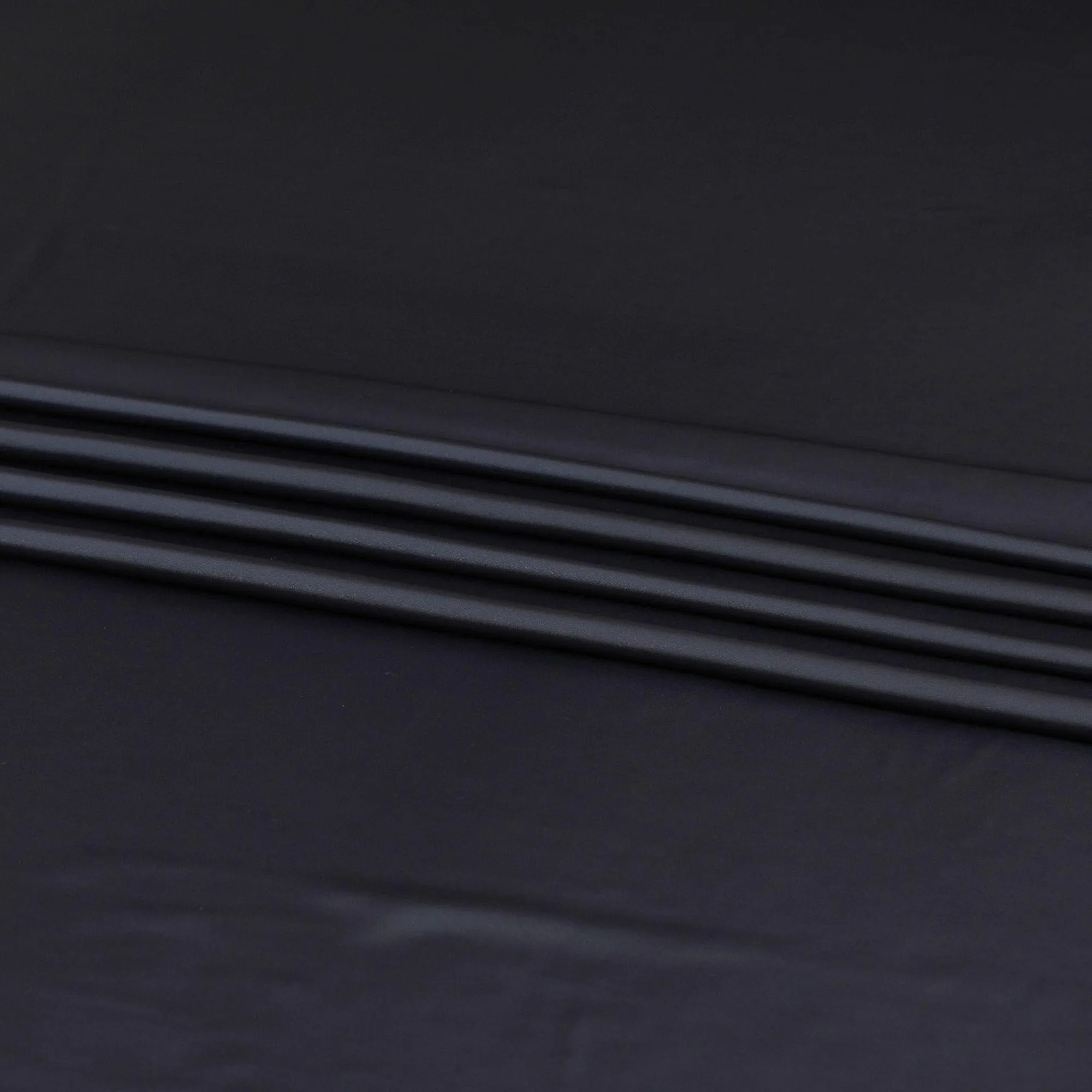 Dark Navy blue plain 100% Biodegradable cupro fabric with satin finish-D7865