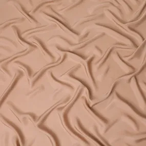 Dark salmon plain 100% Biodegradable cupro fabric -D13954