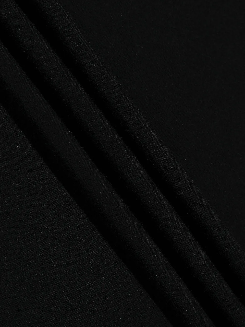Darkblack round long dress