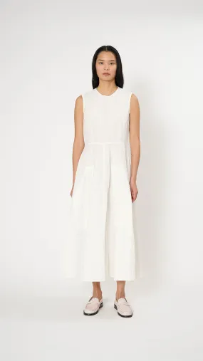 Dart Dress in Milk