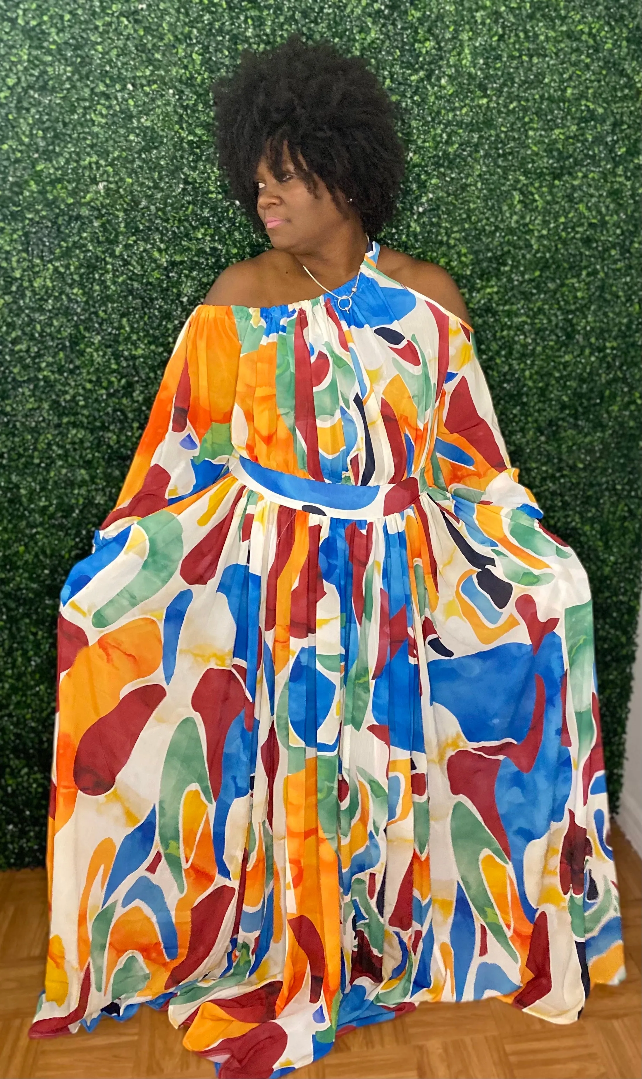 Demi Maxi Dress (Small-3XL)