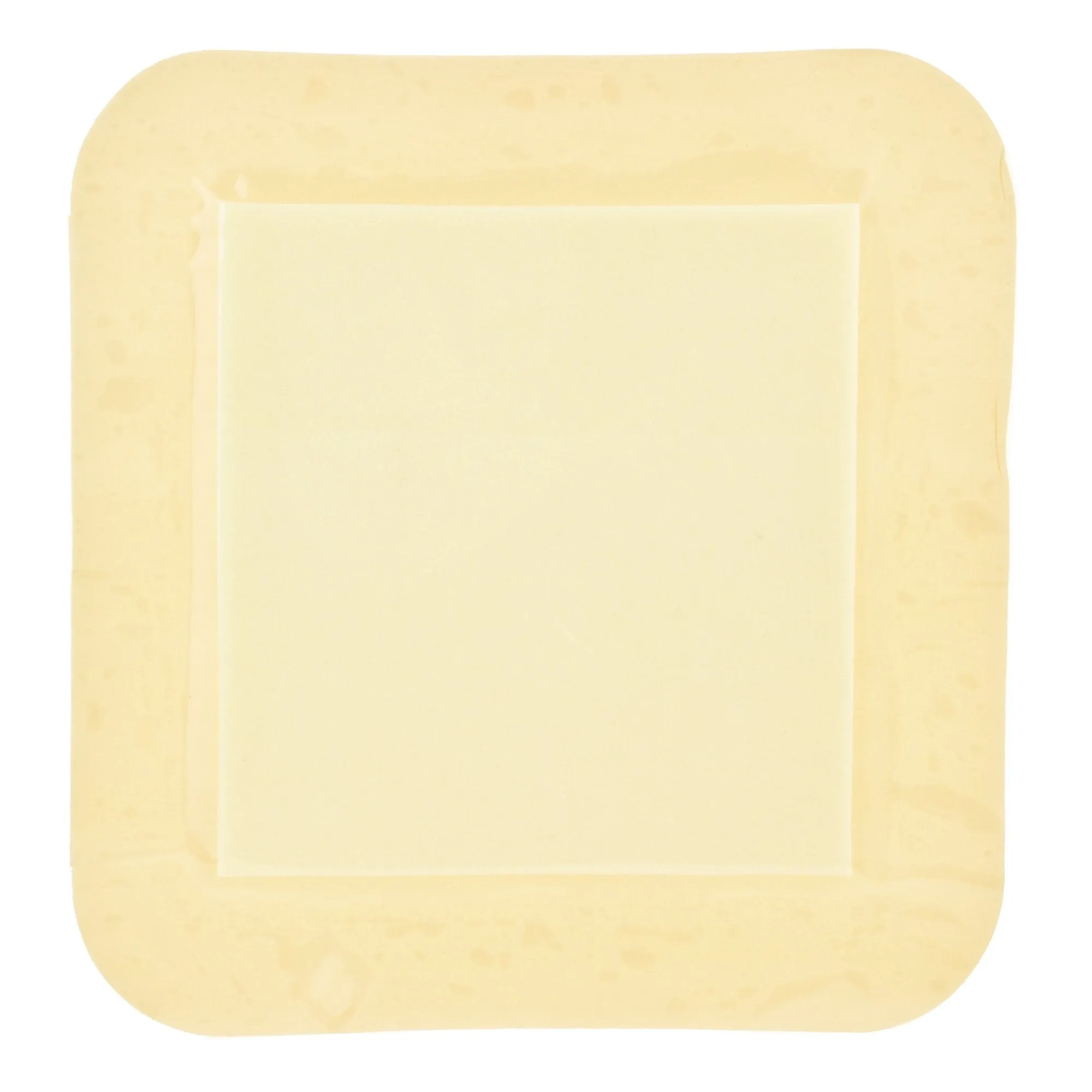 DermaLevin® Adhesive with Border Foam Dressing, 6 x 6 Inch