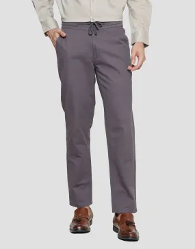 Details Relax Zipper Celana Chino Pria